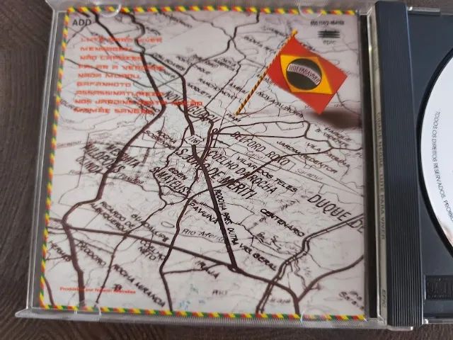 Cd Cidade Negra - Lute Para Viver - 1990 - Foto 4