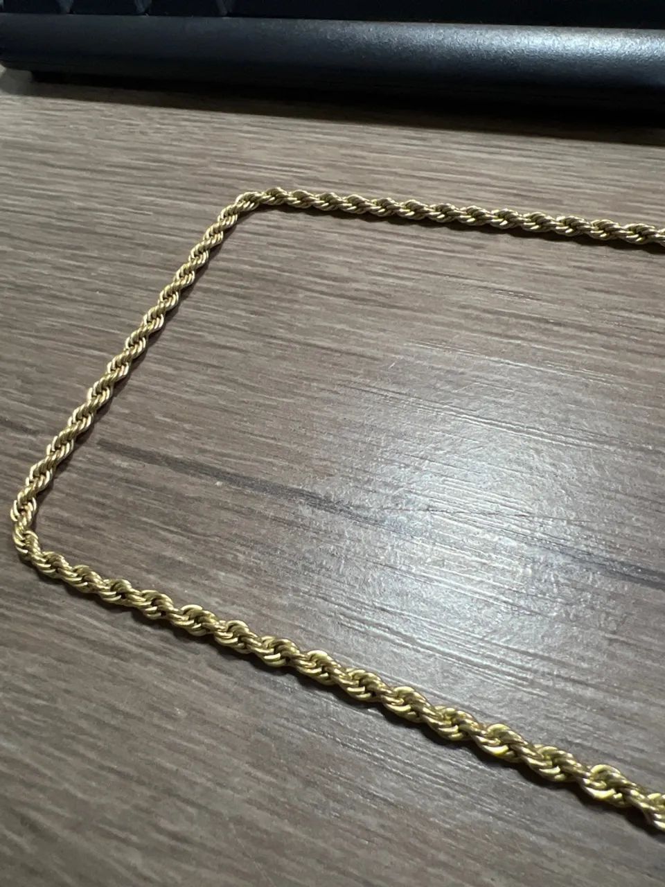 Cordão banhado a ouro  - Foto 2