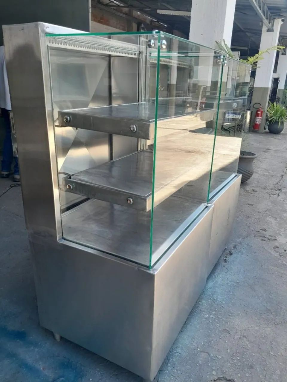 Jogo de Balcões Vitrine Refrigerado e Aquecido - Foto 2