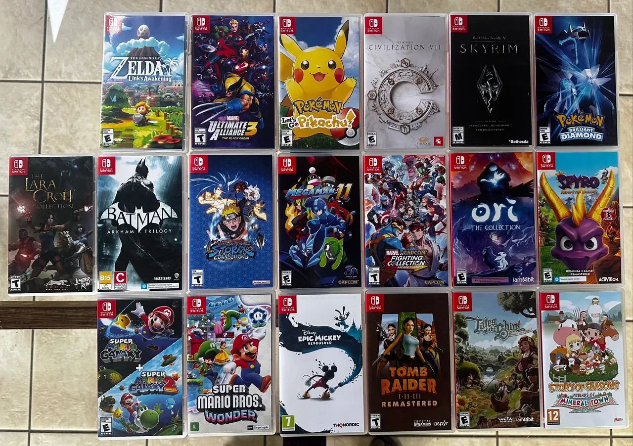Nintendo Switch 2 Completo + Coleção Premium Física | Mais de 30