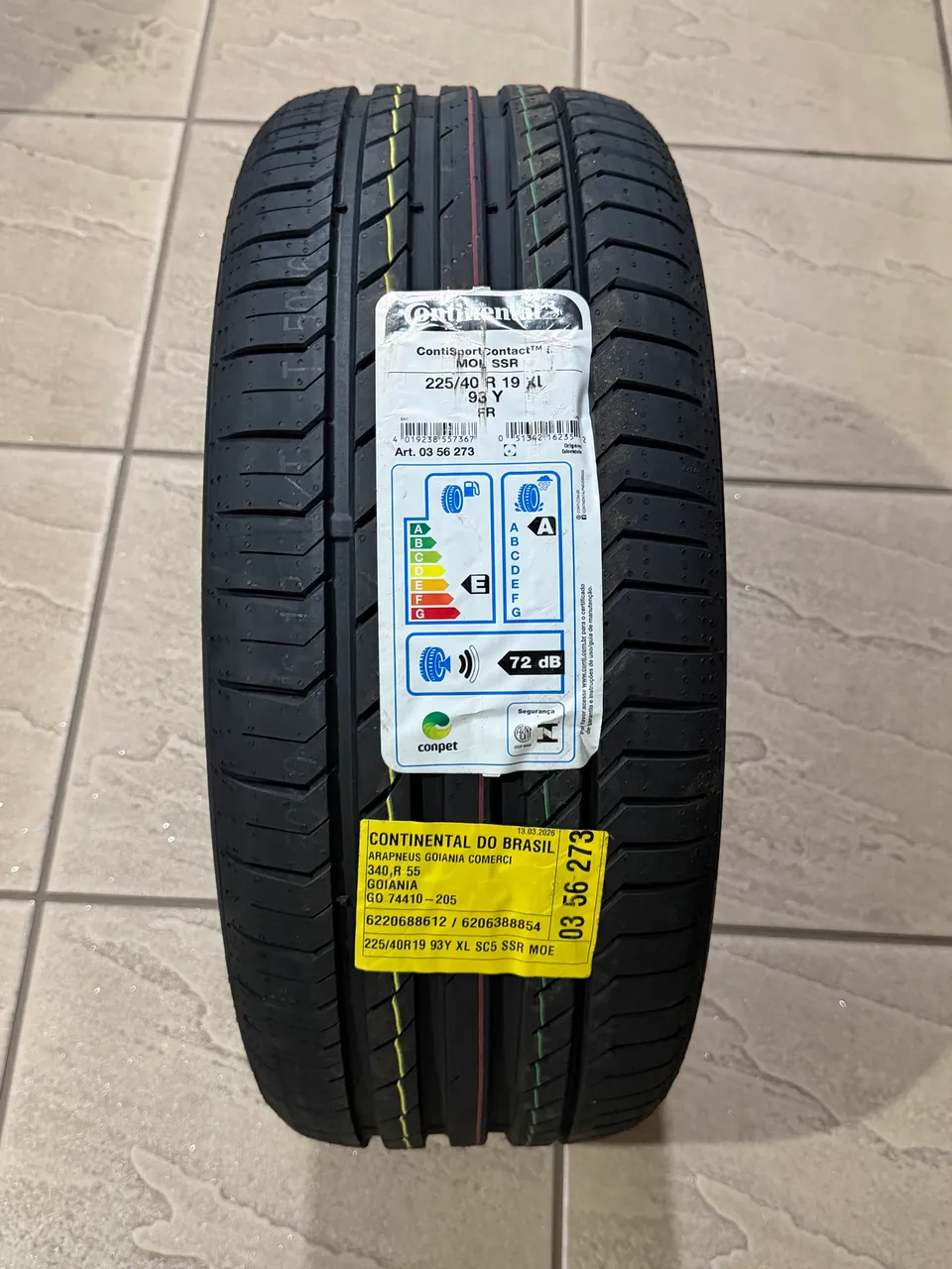 pansy PNEU 225/40R19 PIRELLI RUN FLAT P-ZERO PZ4 93Y XL - Peças para