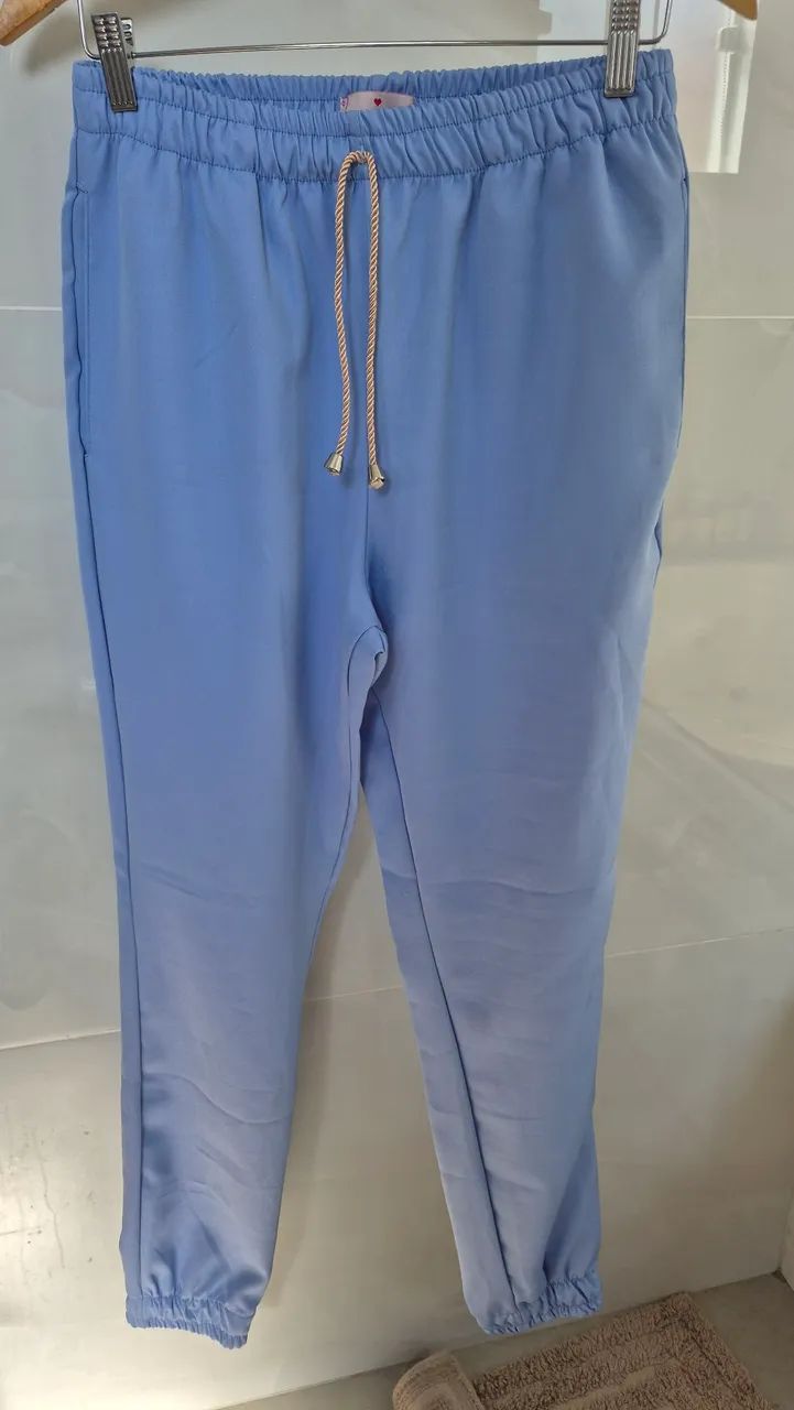 Conjunto Scrub Feminino Gérbera Azul Claro Dra Charm - Foto 5