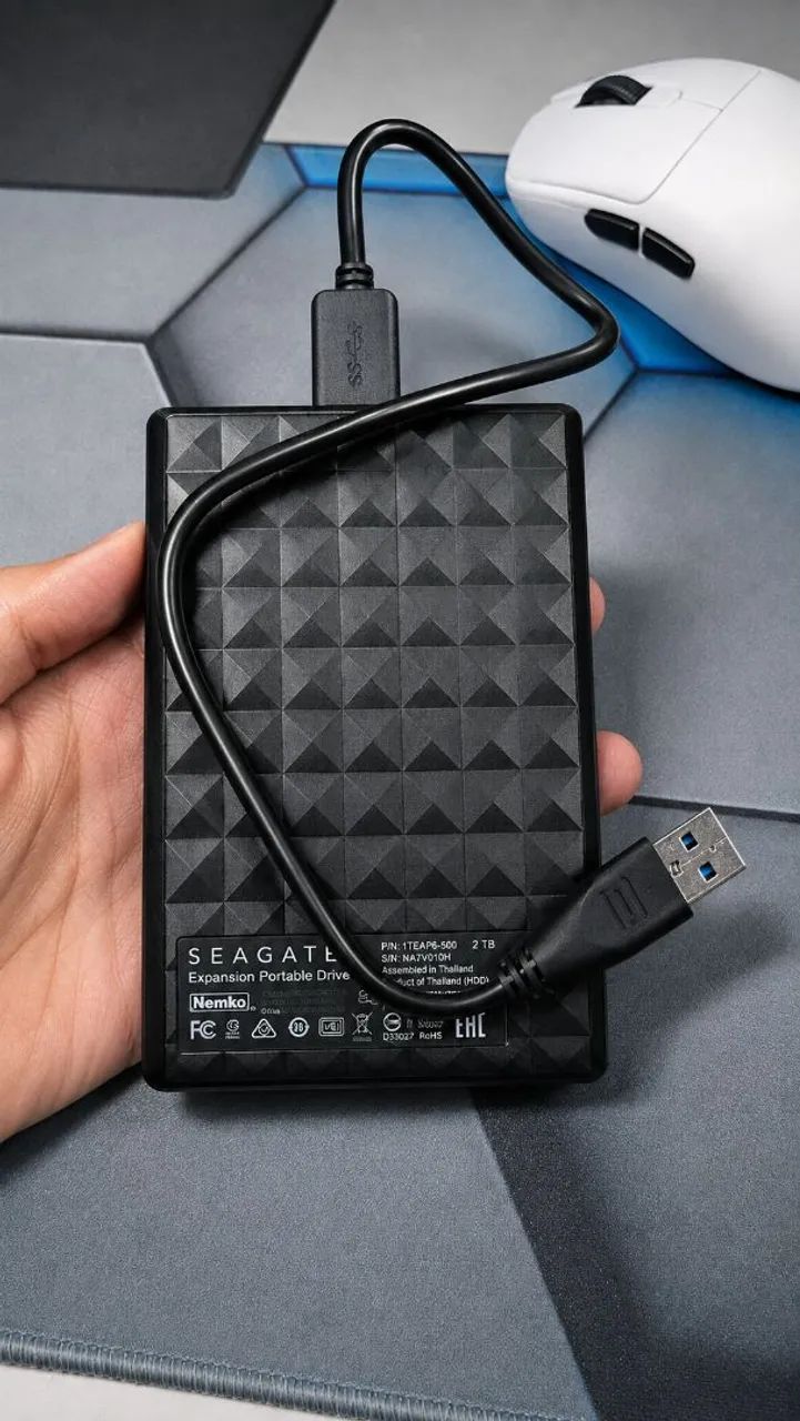HD 2TB SEAGATE USB-3 - Foto 2