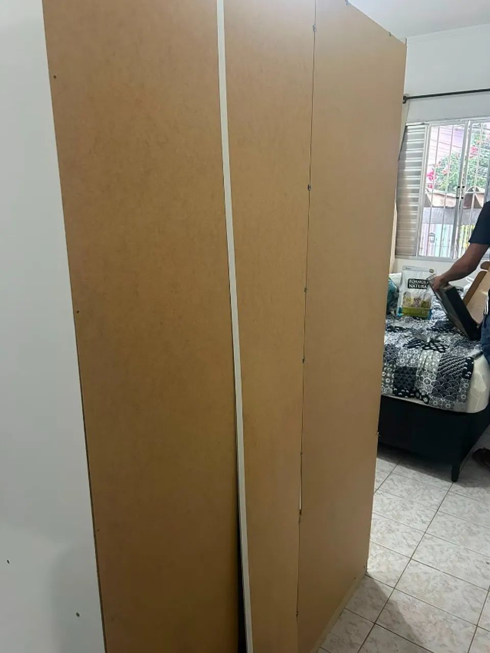 Guarda-Roupa Branco com Espelho - Foto 2