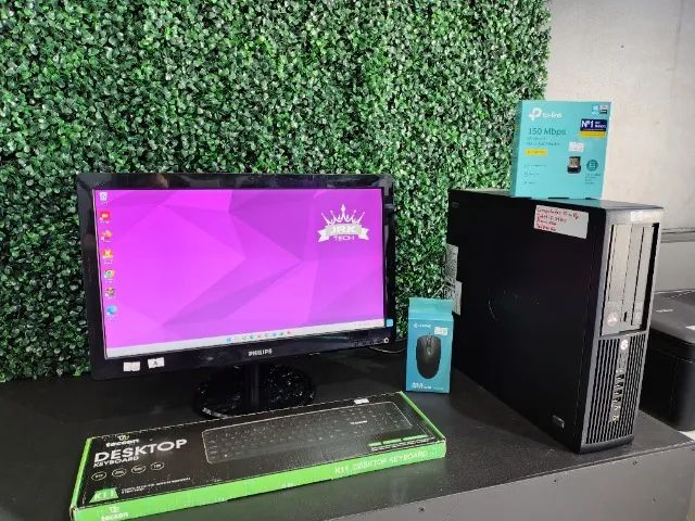Setup Completo Hp Compaq Com Monitor 20 Polegadas, Processador I5 3Th E Ssd - Foto 2