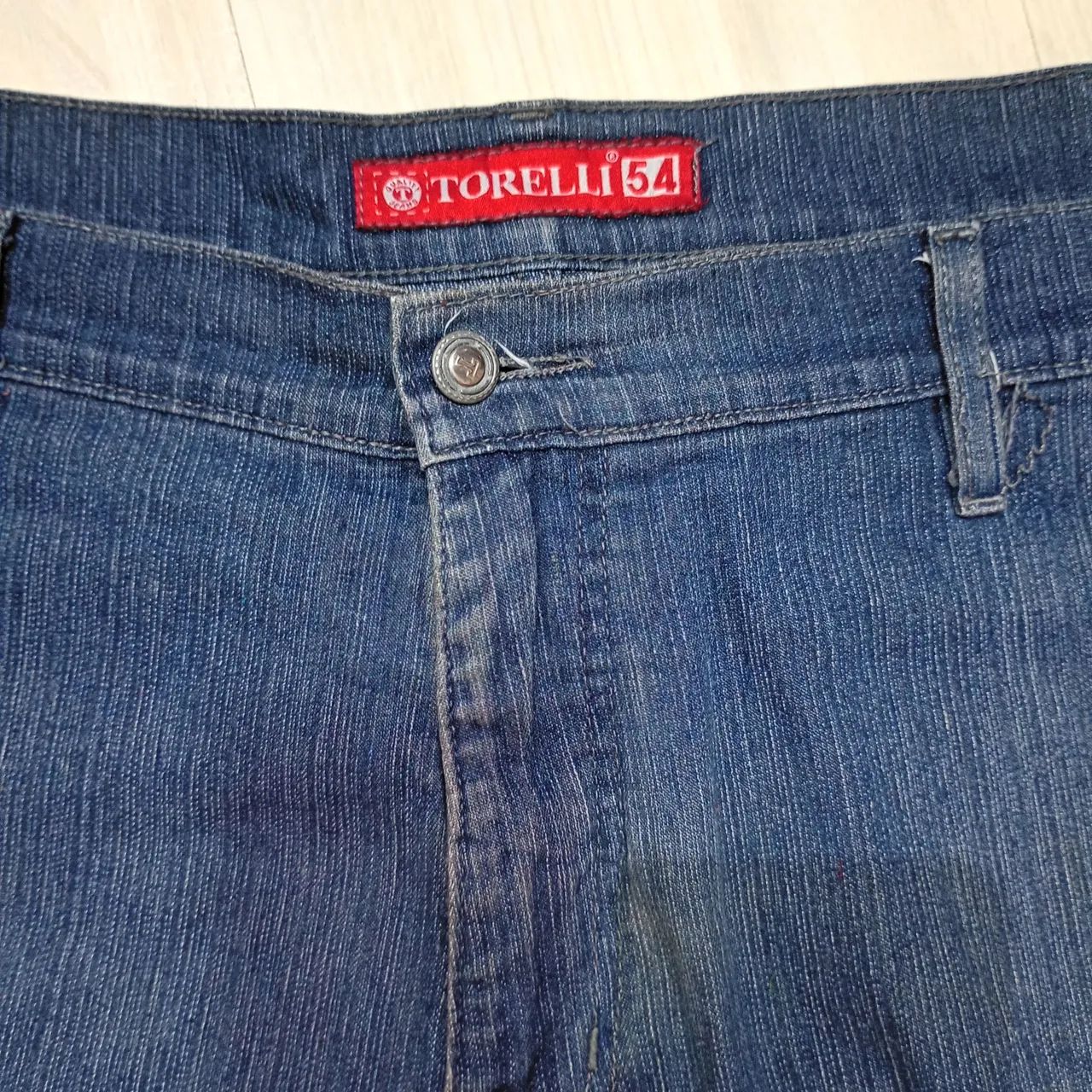 Short jeans masculino tamanho 54 - Foto 2