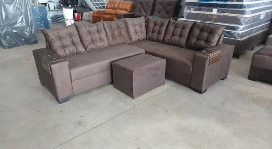 Sofa de canto nova hoje 