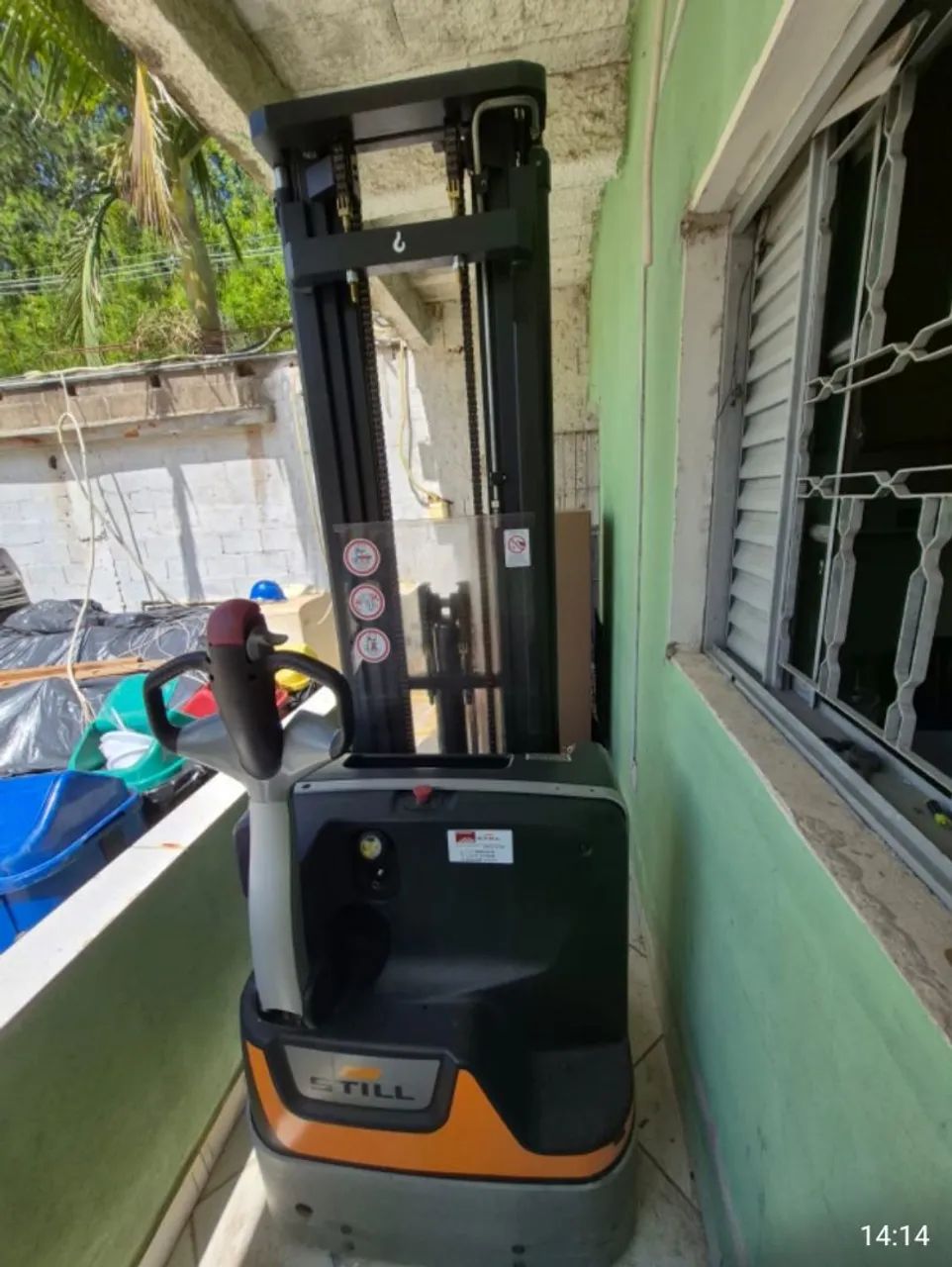 Empilhadeira Still Patolada 2023 EGV16 1.6ton - Foto 5