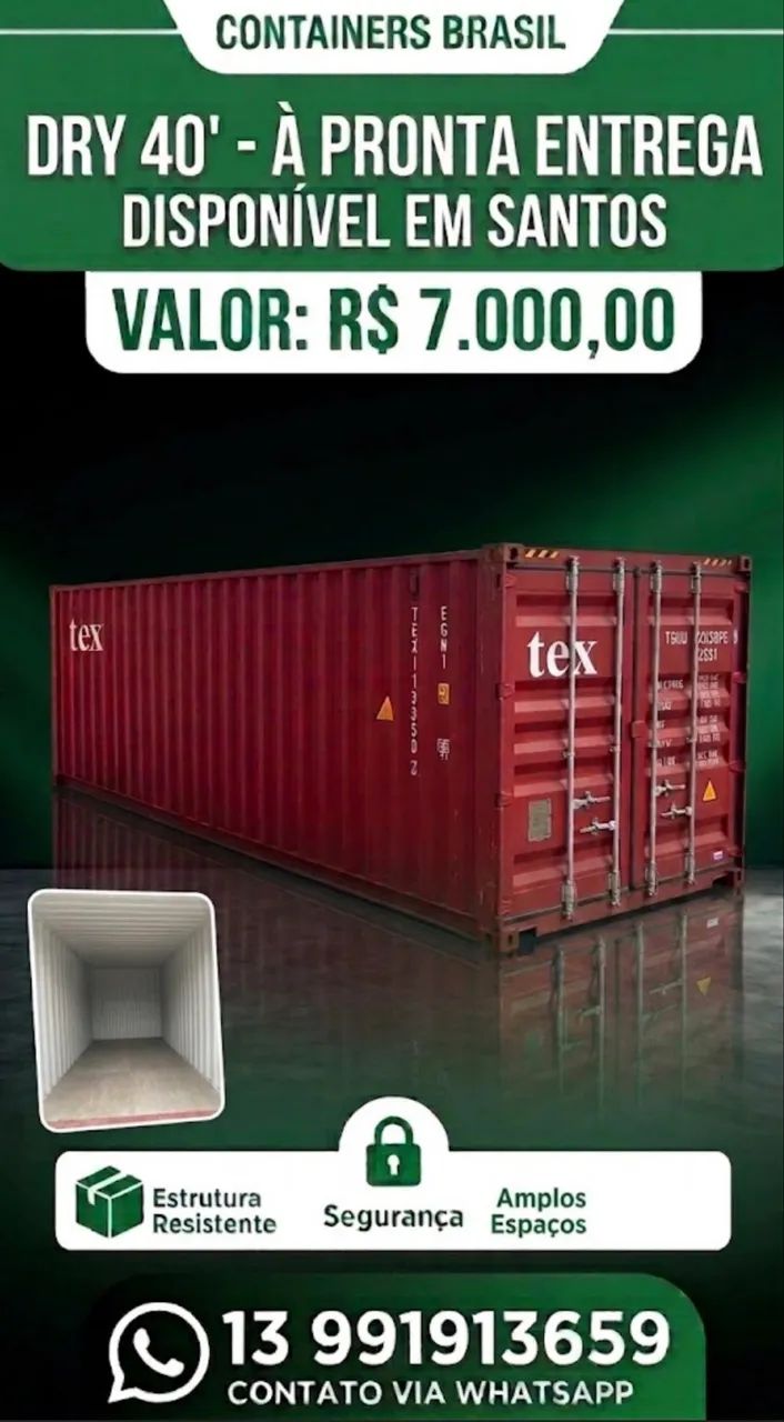 Container Dry 40? PRONTA ENTREGA - Foto 3