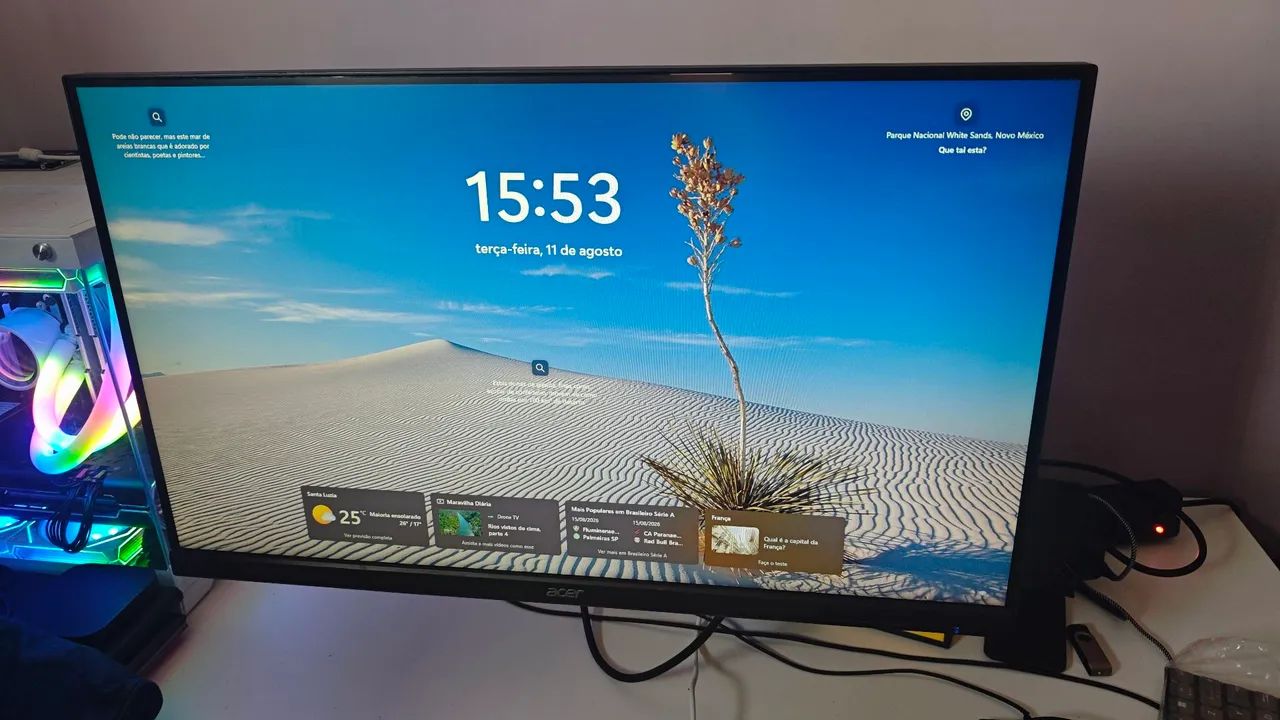 Monitor acer 27 polegadas 165hz led kg271 - Foto 3