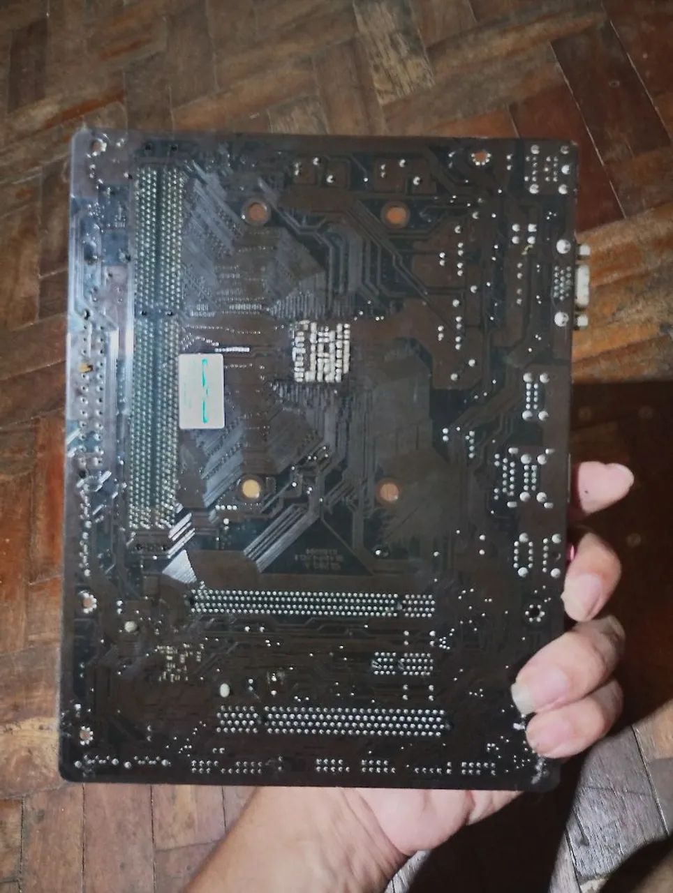 Placa mãe FM2 + valor somente placa mãe valor e 50 sair logo  - Foto 4