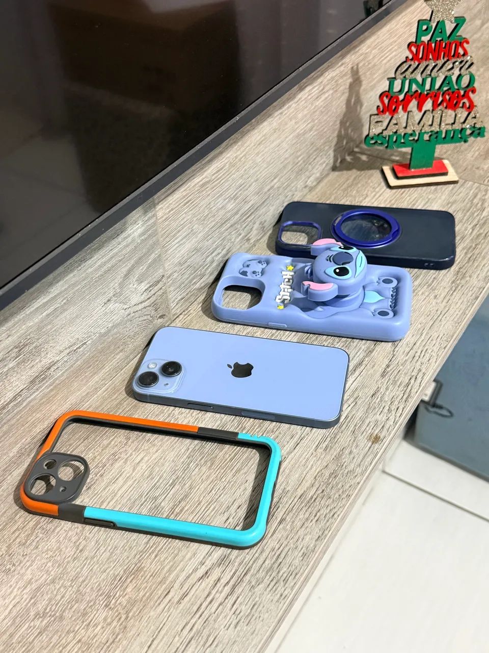 iPhone 14 Azul 128GB - Excelente estado - 85% bateria - Foto 5