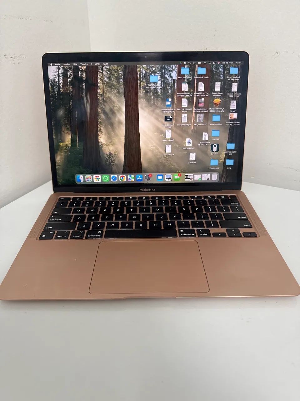 MacBook Air rosê M1  - Foto 2