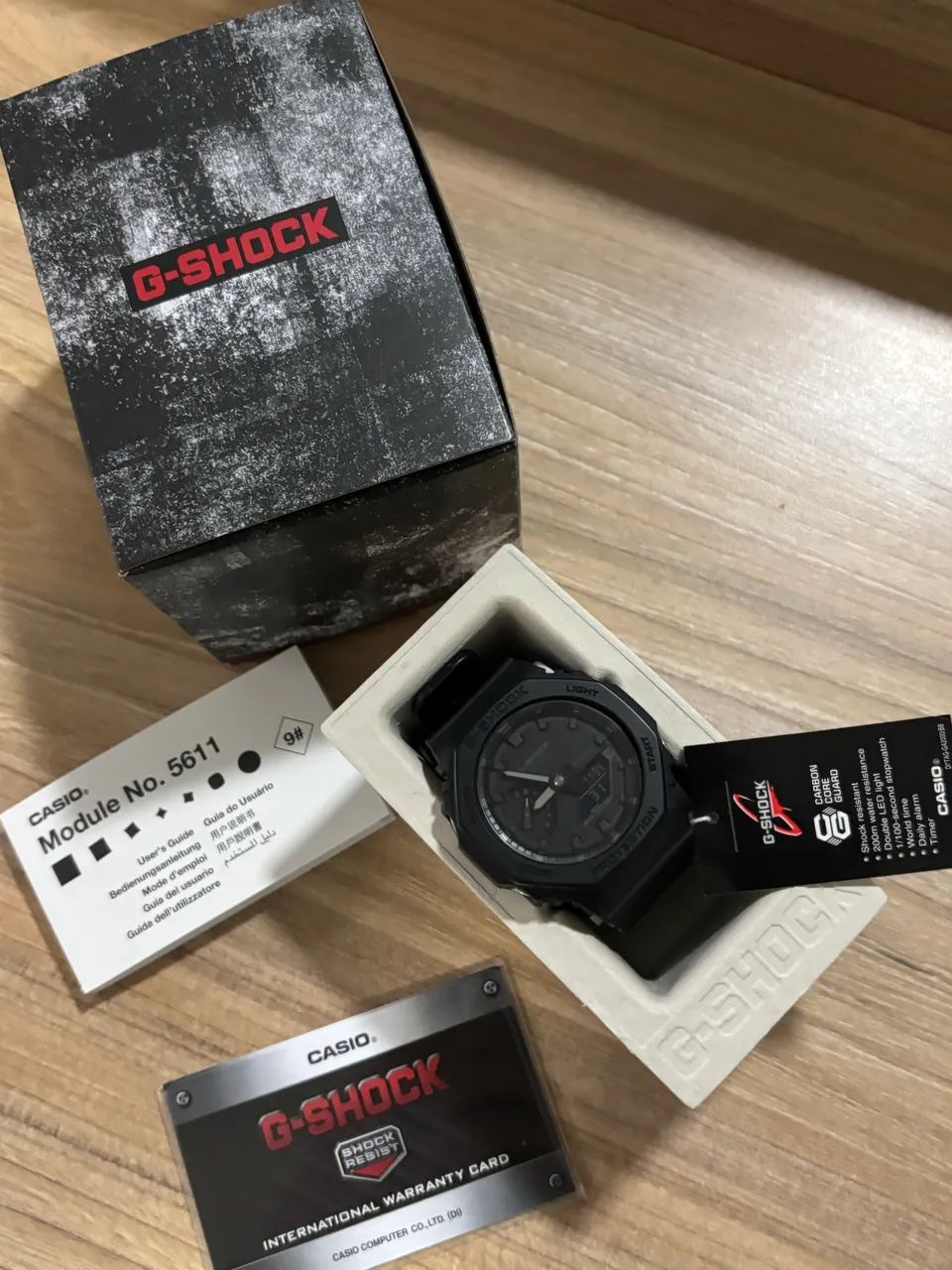 G-SHOCK GA-2100-1A1 - TODO PRETO  - Foto 2