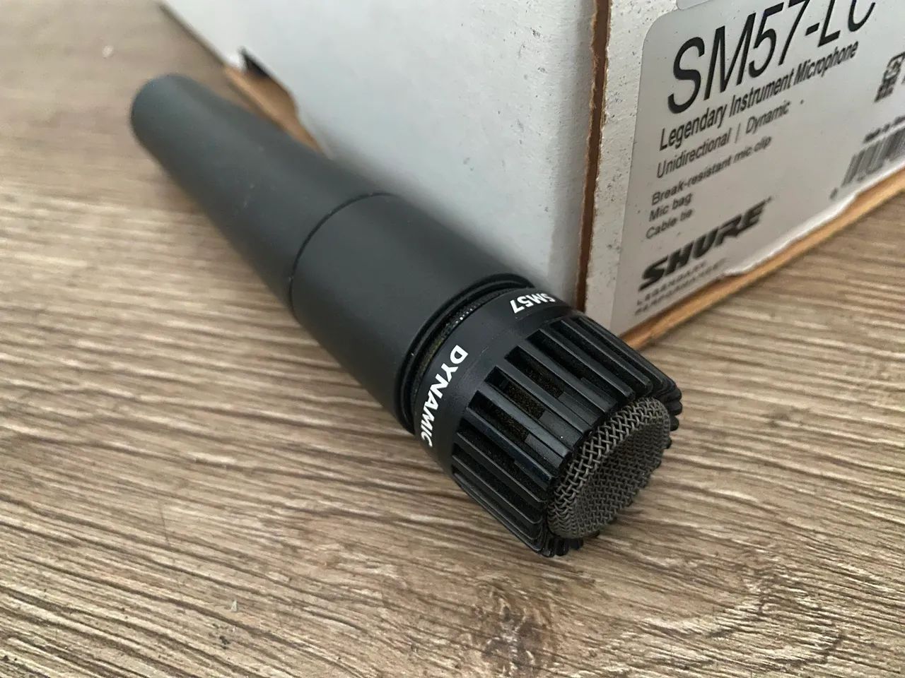 Microfone De Instrumento Shure Sm57 - Preto