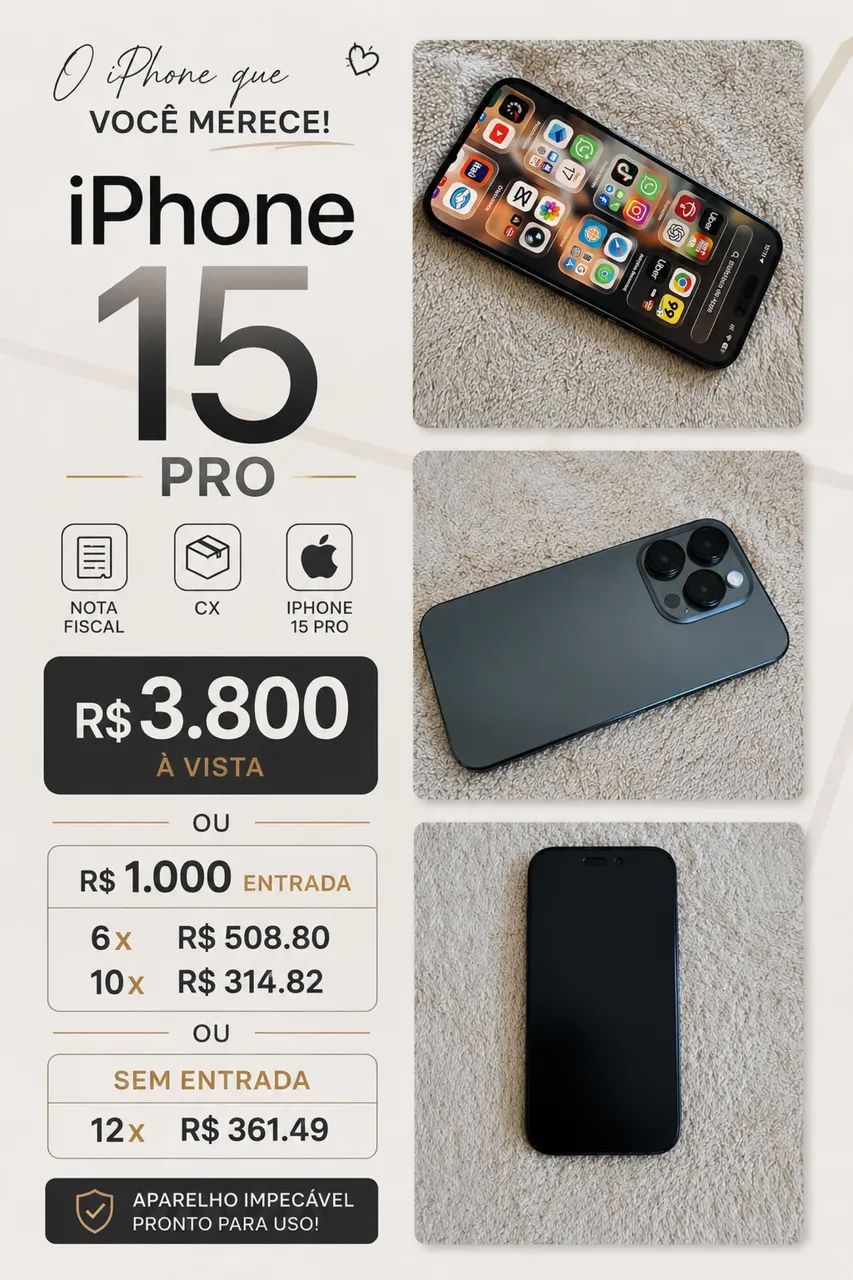 iPhone 15 PRO - Foto 2