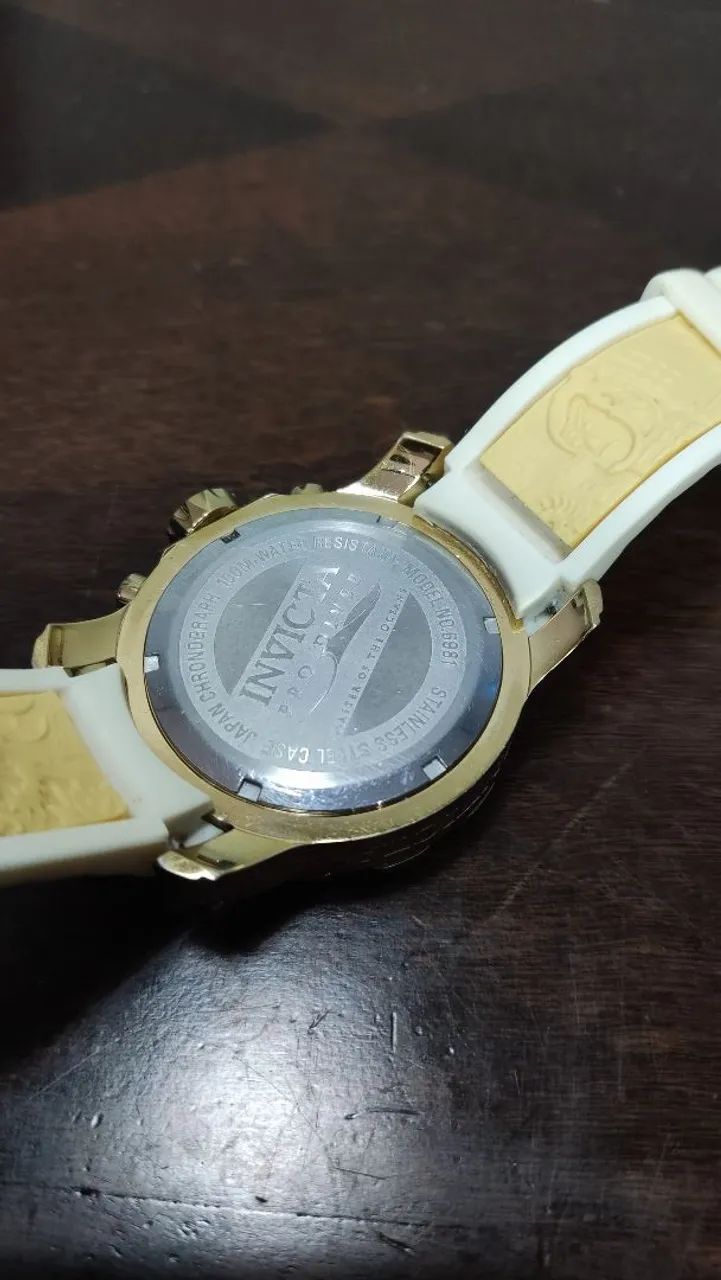 Relógio Invicta Pro Diver masculino cronógrafo modelo 20289. - Foto 4