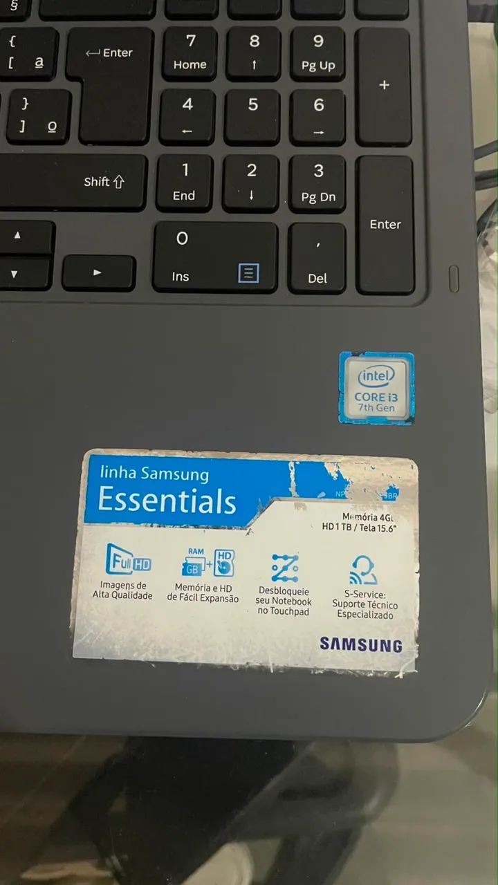Notebook i3 7gen 4gb ram 256gb ssd  - Foto 3
