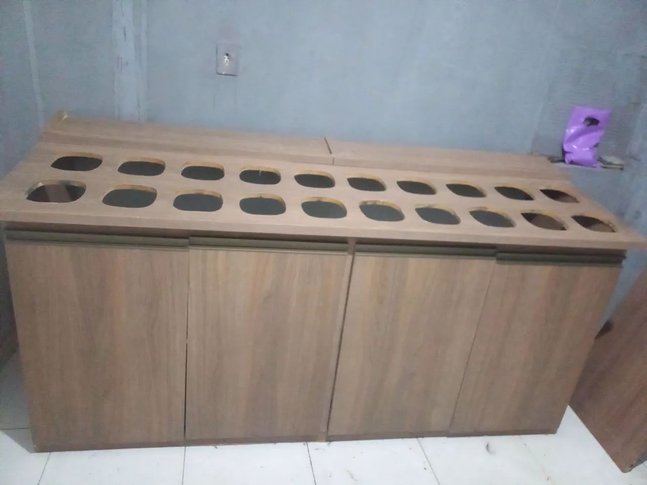 Bancada de açaí 