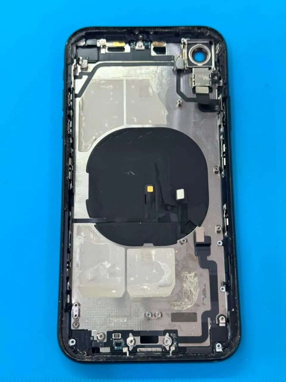 CARCAÇA IPHONE XR PRETA - PEÇA ORIGINAL RETIRADA - Foto 2