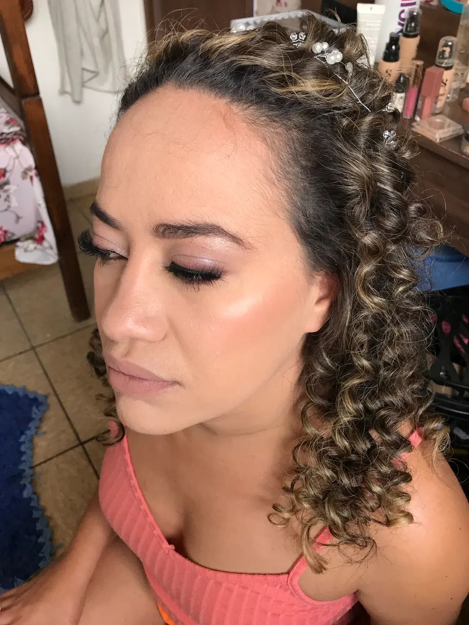 Maquiagem / Penteado / Dia da noiva - Foto 4