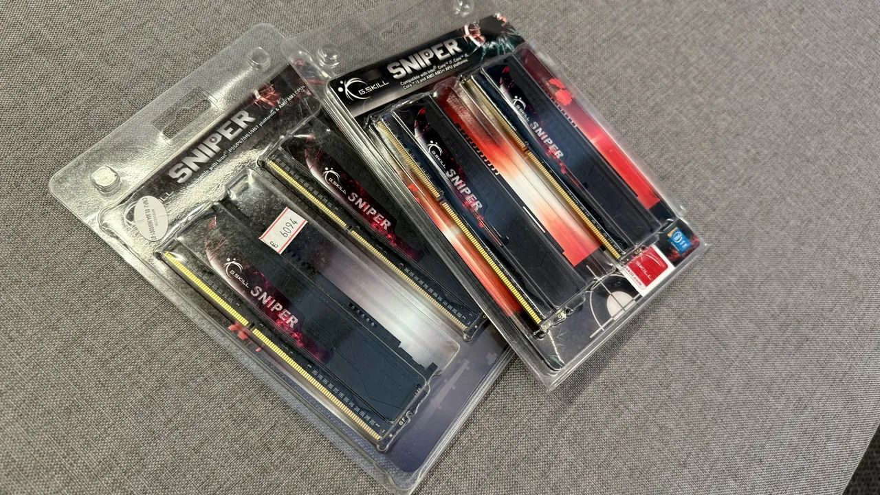 Memória GSKill Sniper DDR3 4X4GB 1333
