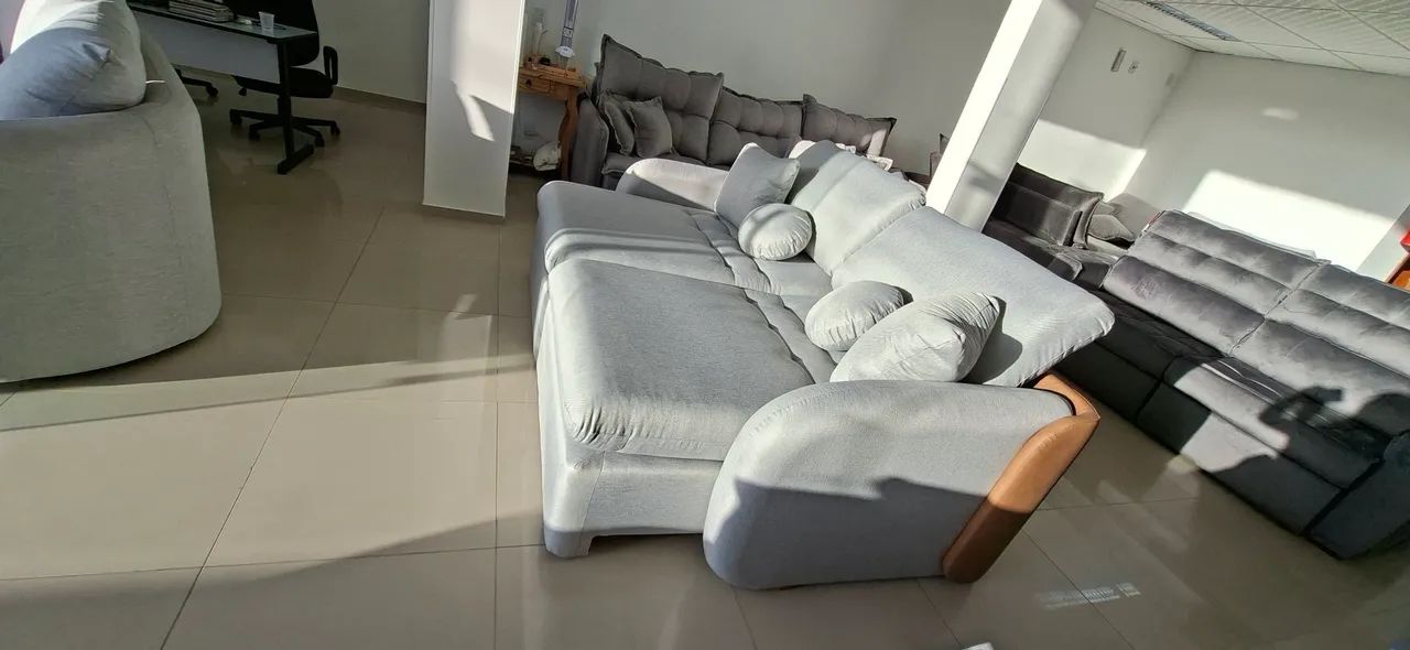 Sofá retrátil cama com design alto padrão  - Foto 3