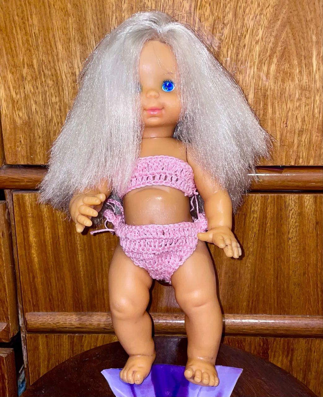 Boneca baby sol estrela antiga - Foto 3