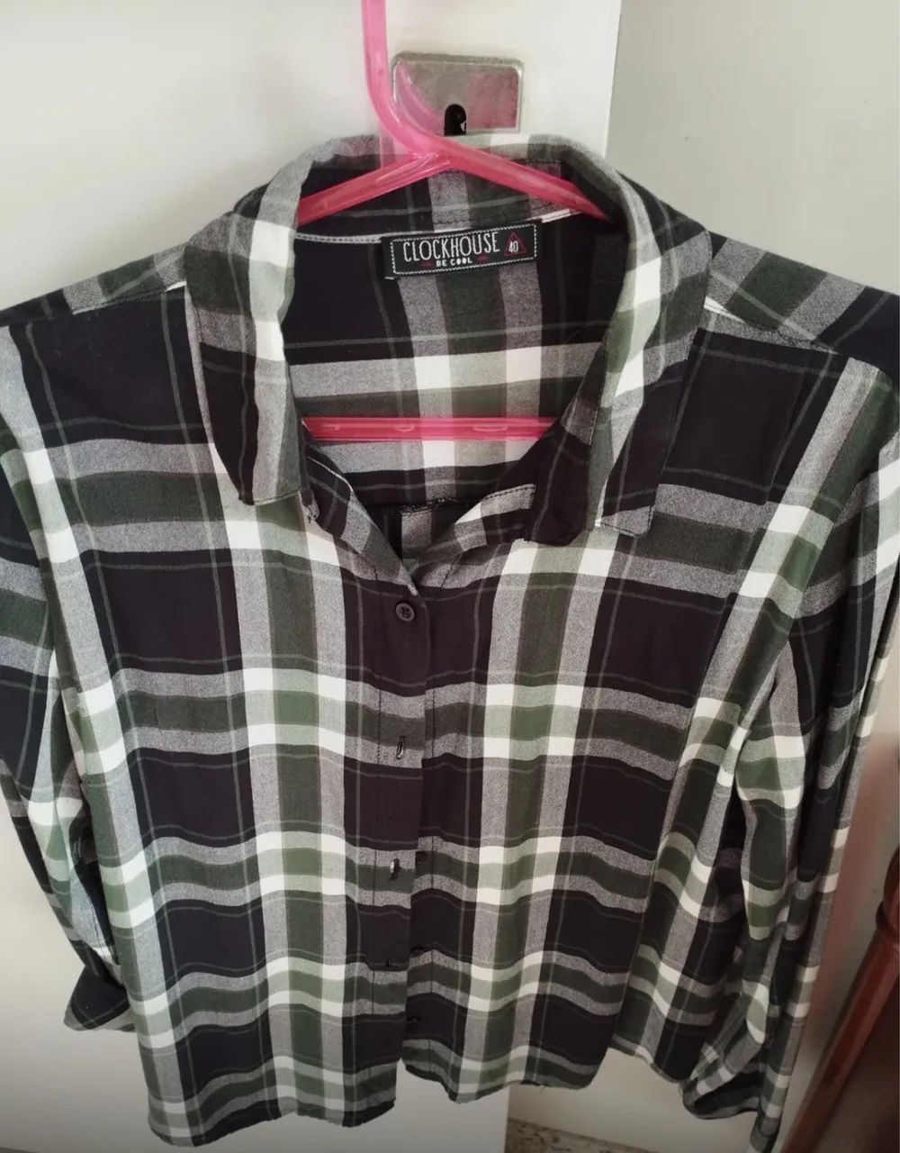 Blusa de xadrez 