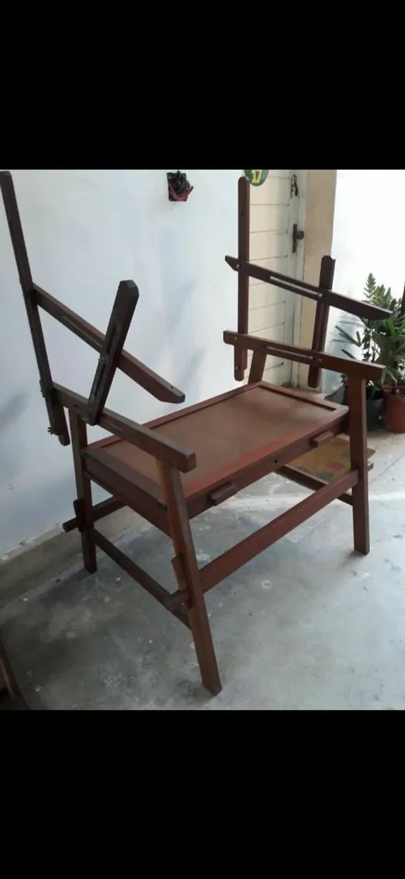 Prancheta cavalete  madeira 