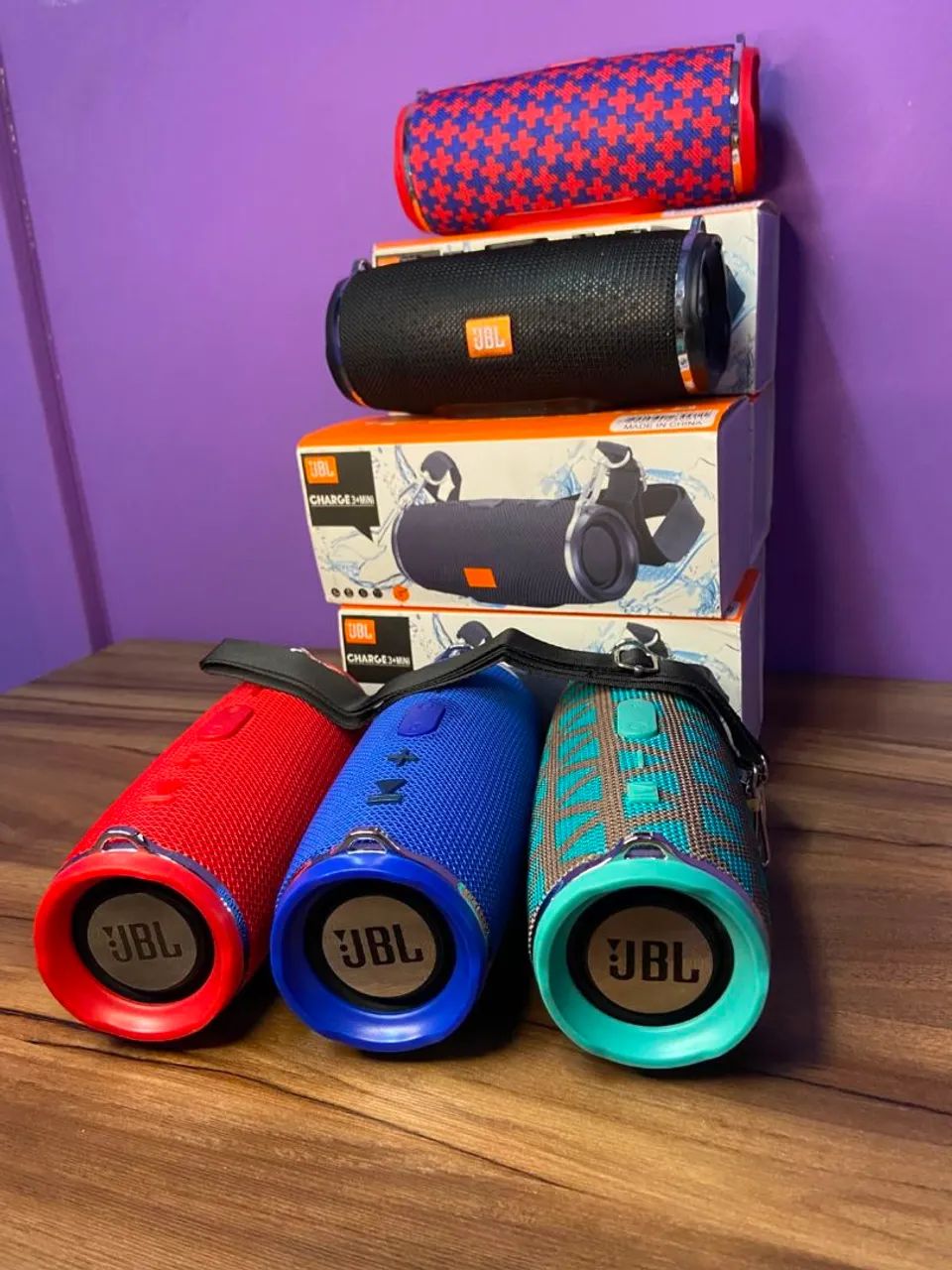 Caixa de Som portátil Charge 3+mini