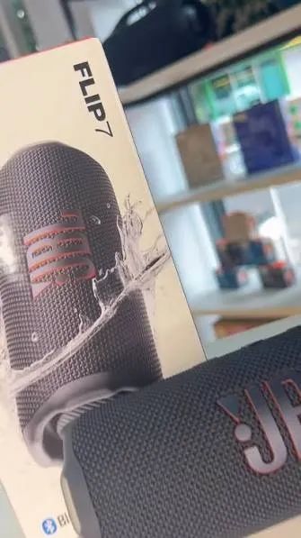 JBL FLIP 7 Preto e Azul Lacrado  - Foto 4