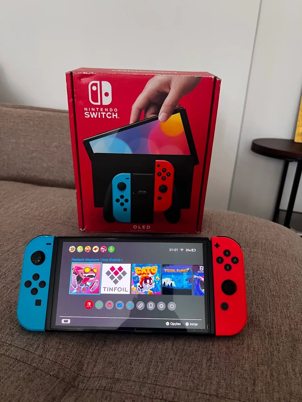 Nintendo Switch Oled Desbloqueado  - Foto 5