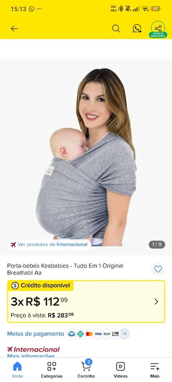 Sling não usado - Foto 5
