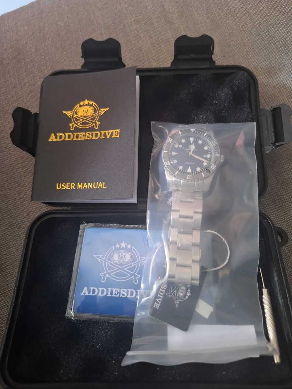 Relogio addiesdive 2068 - novo! - Foto 3