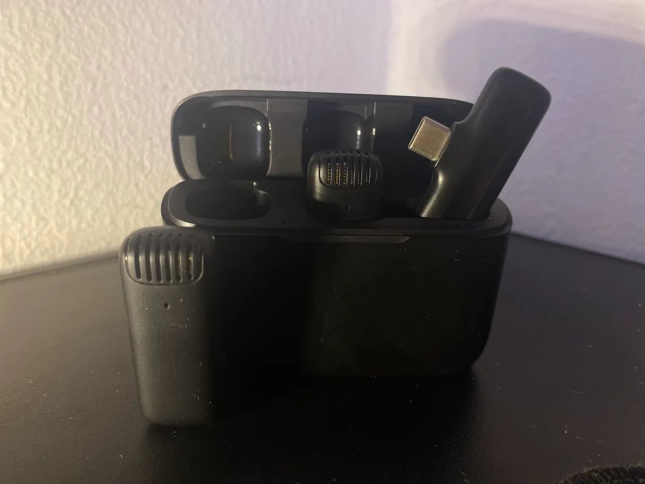 Microfone Sem Fio Ulanzi P/ Android Tipo C - 2 Mics - Foto 5