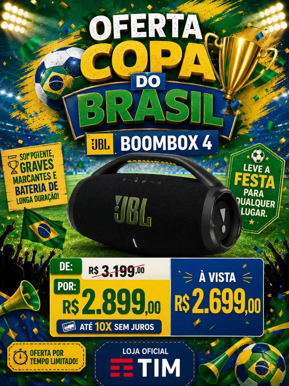 BOOMBOX JBL 4