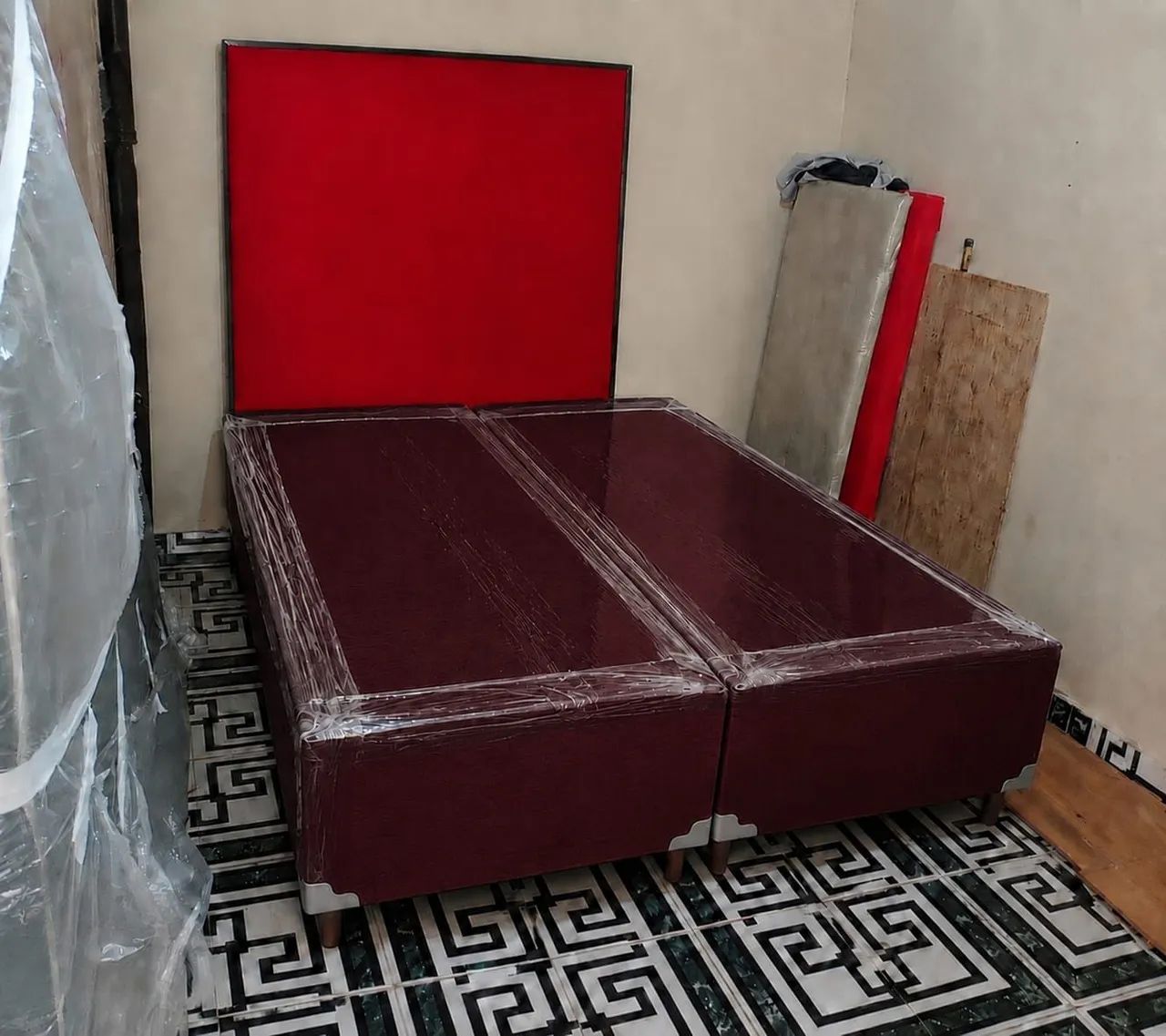 Base de cama box bipartida-nova - Foto 3