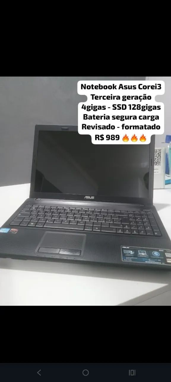 Note Asus Corei3