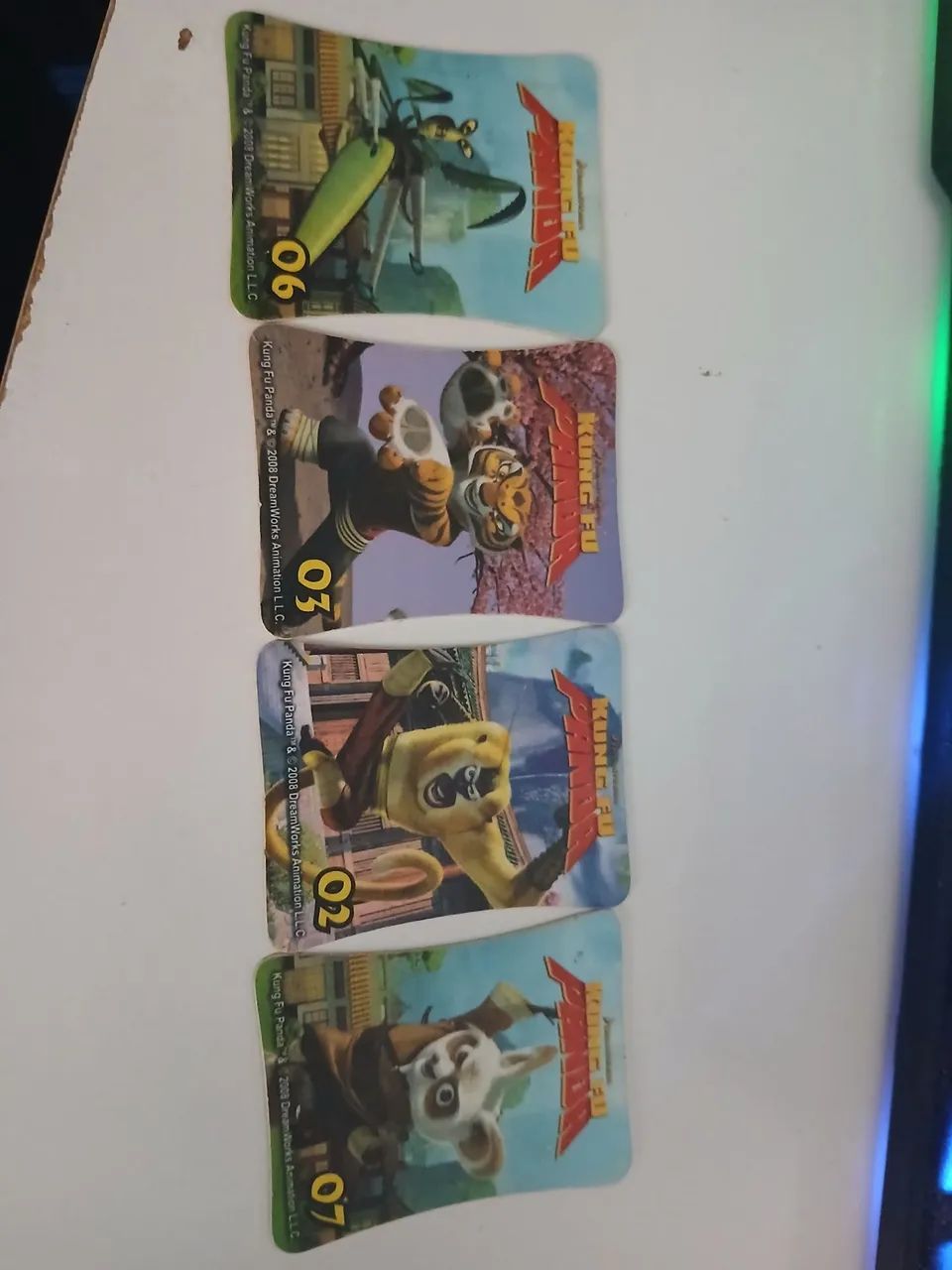 Lote tazo yokitos kung fu panda - Foto 2