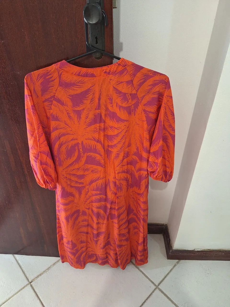 Vestido estilo camisão midi M - Foto 2
