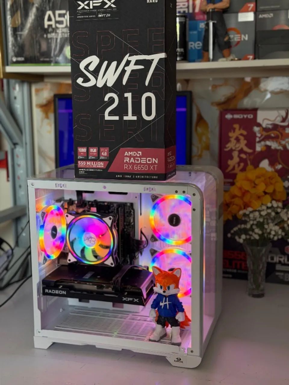 PC Gamer i7 13th INTERPOSER + RX 6650XT - TOP - Foto 2