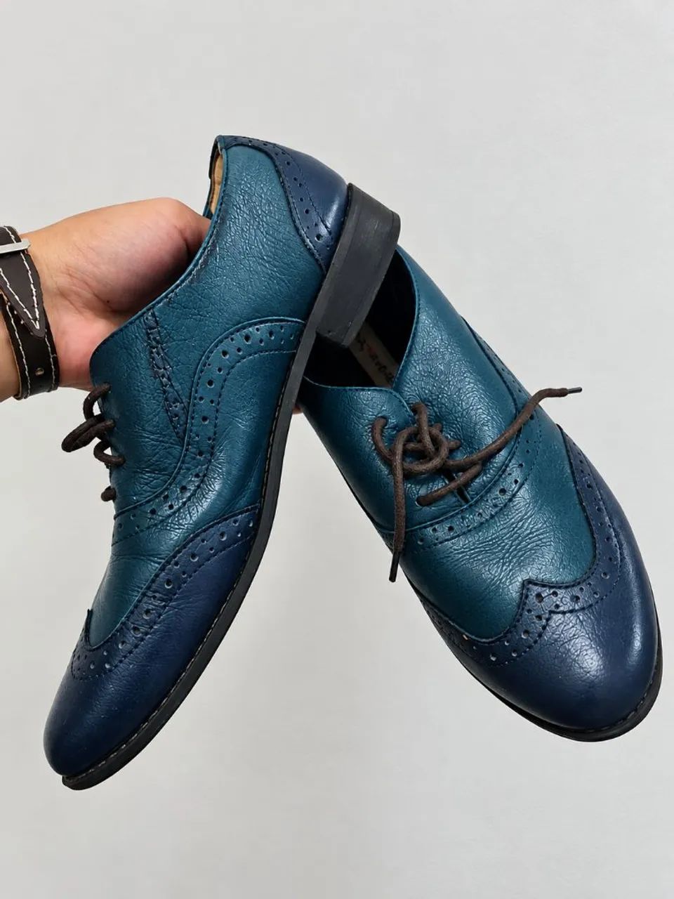 Sapato de couro Oxford