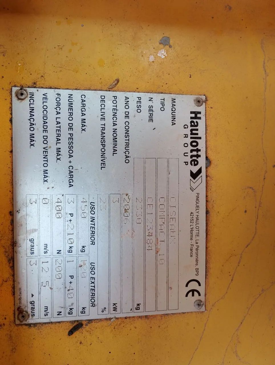 Plataforma Elevatória Compact 10 (Estado de Nova ) - Foto 3