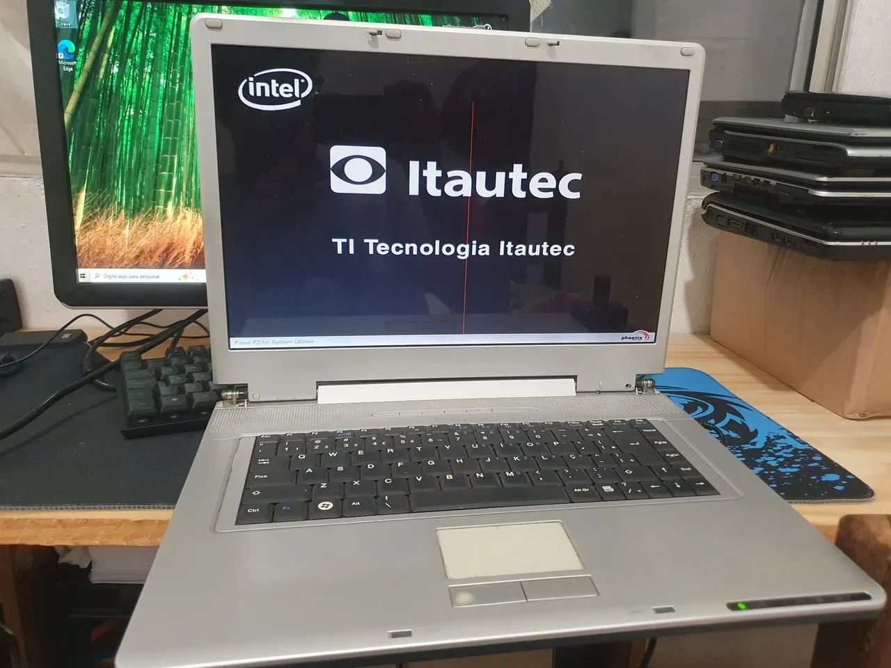 Notebook funcionando 