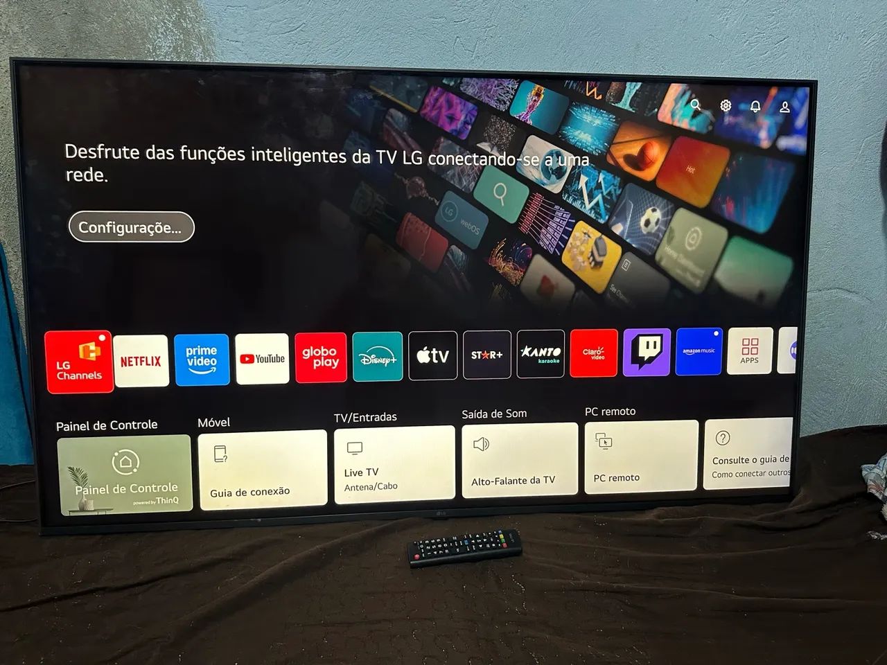 Tv LG smart 55 polegadas 4k 