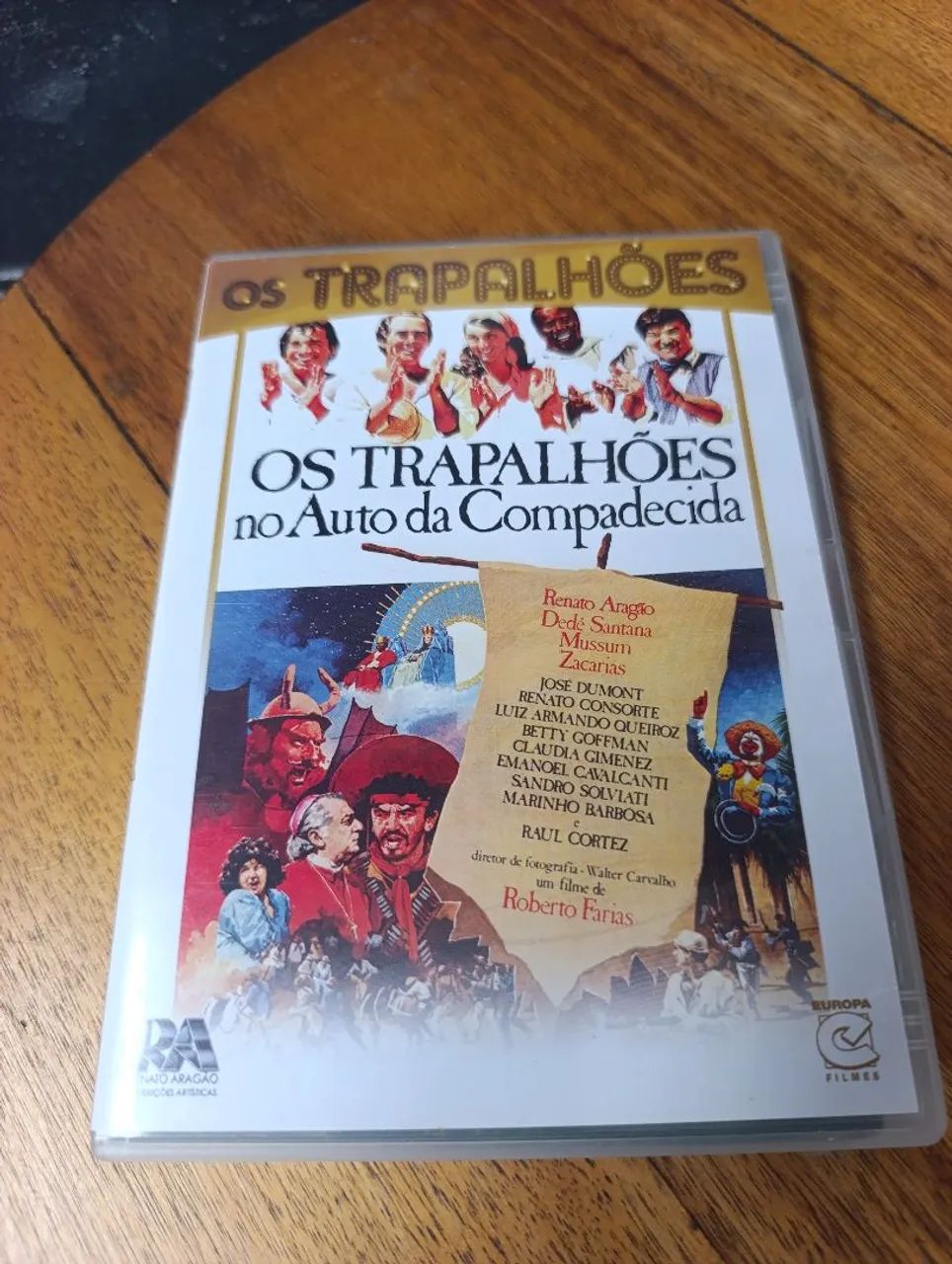 DVDs OS TRAPALHÕES NO AUTO DA COMPADECIDA RENATO ARAGÃO. DIDI DEDÉ