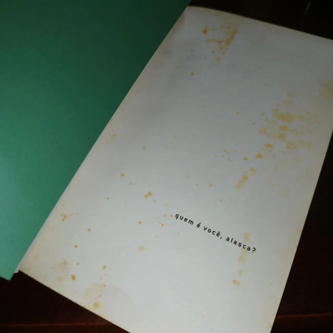 Livro Quem é voce, Alaska? De John Green - Foto 4