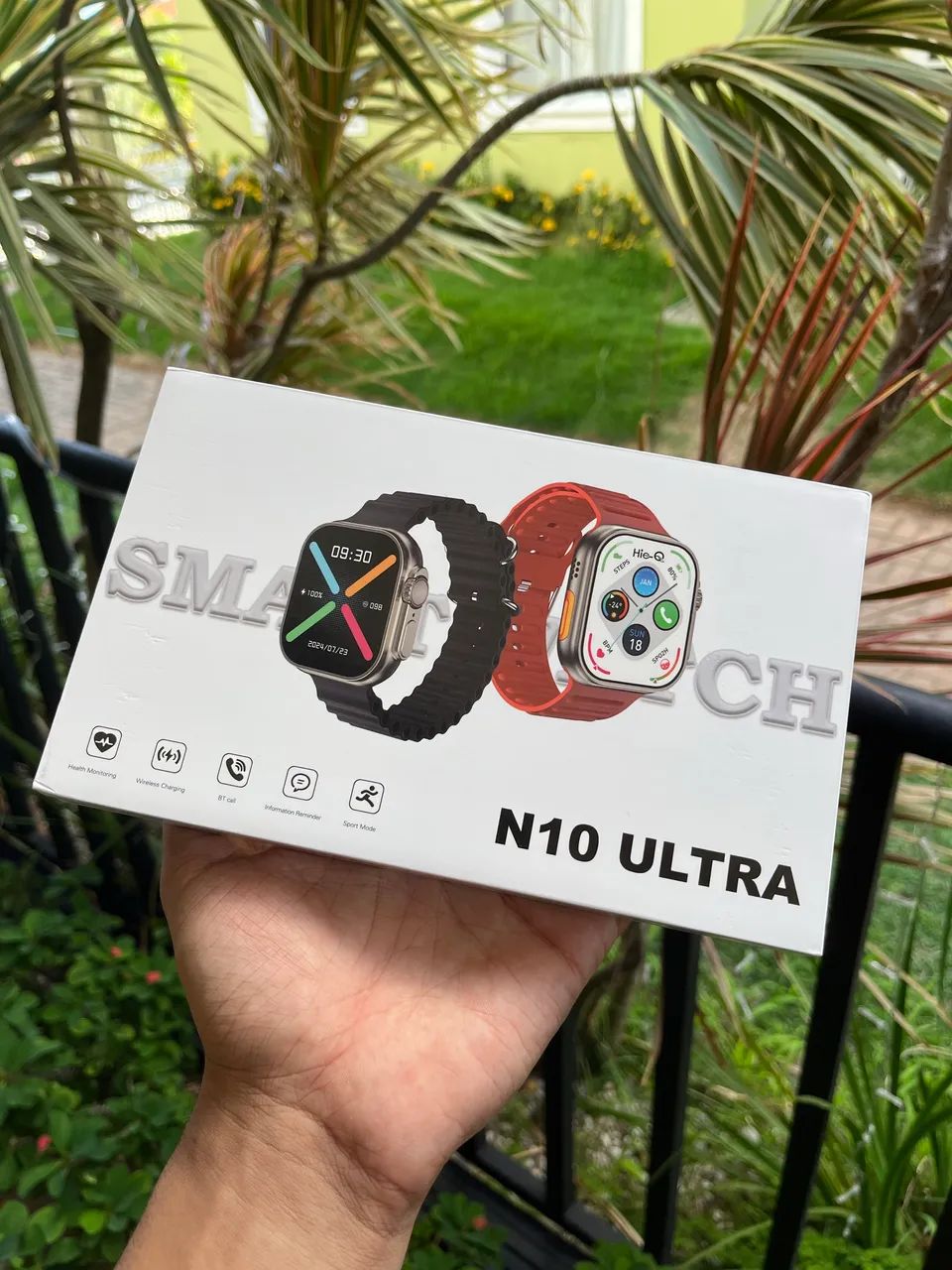 Smartwatch novo N10 ultra 4 pulseiras  - Foto 2