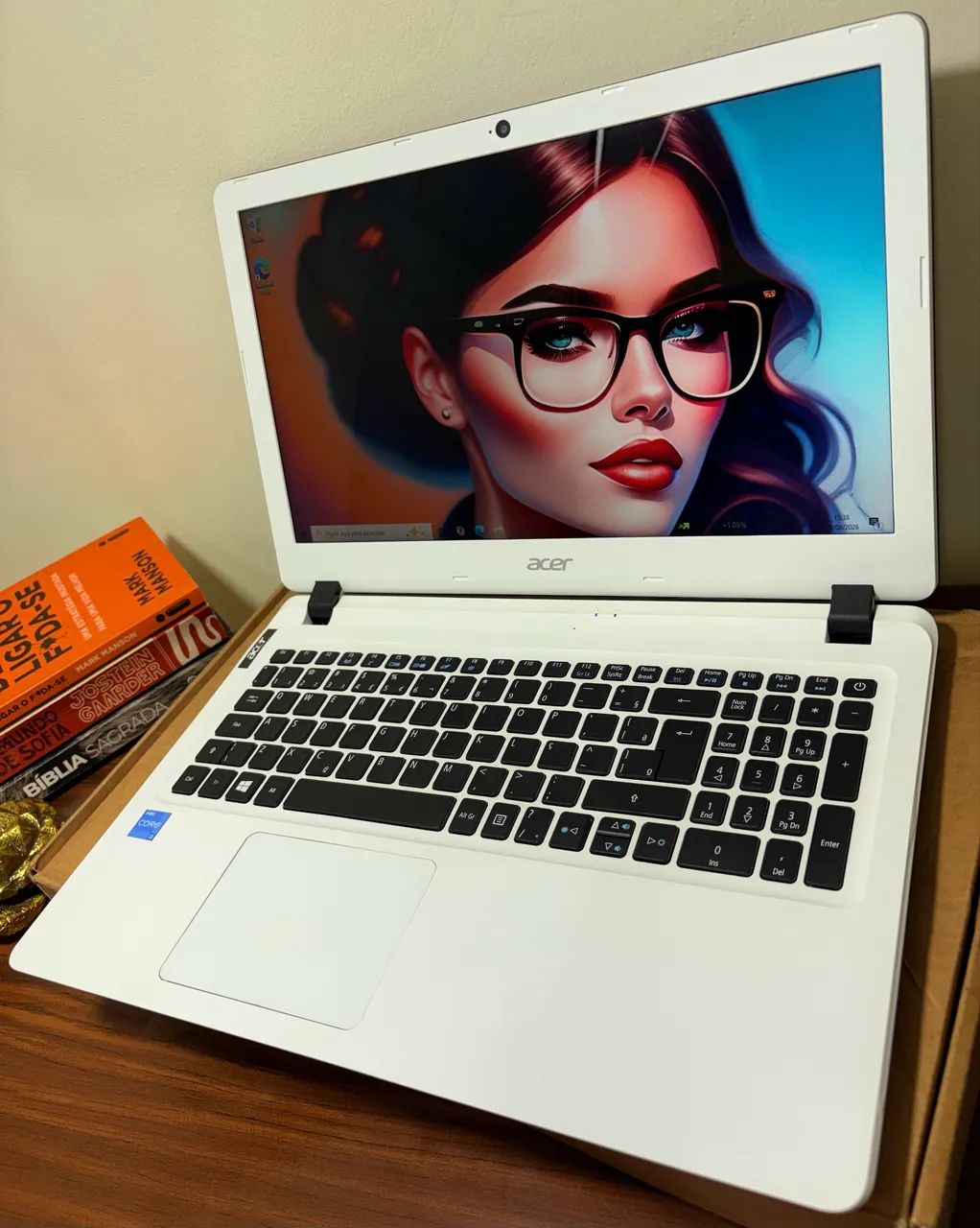 Notebook ACER White Turbo Core i3 Na Caixa!